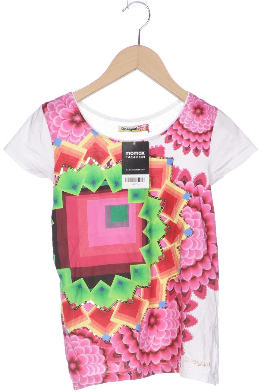 

Desigual Damen T-Shirt, pink, Gr. 146