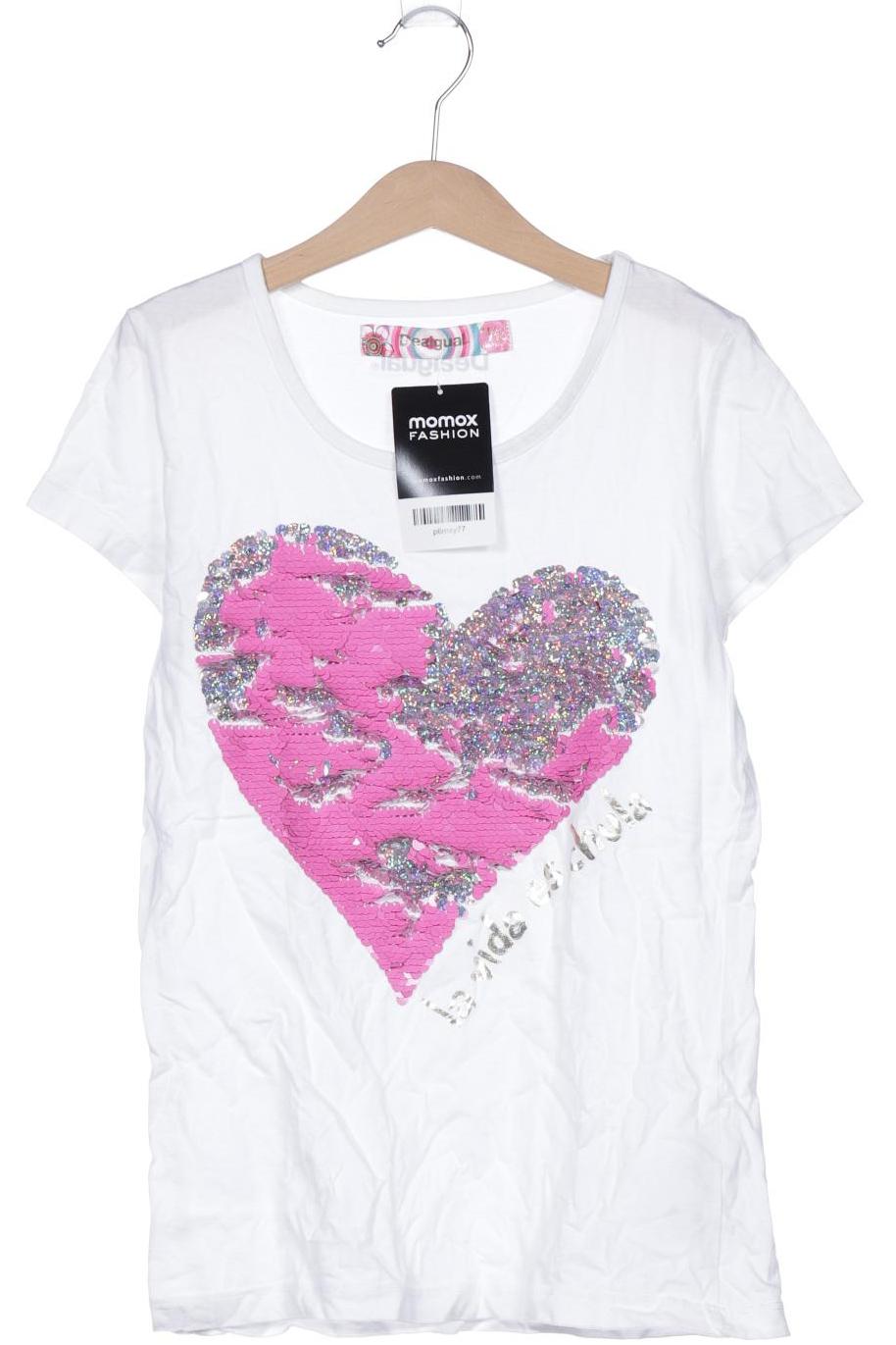 

Desigual Damen T-Shirt, weiß, Gr. 146