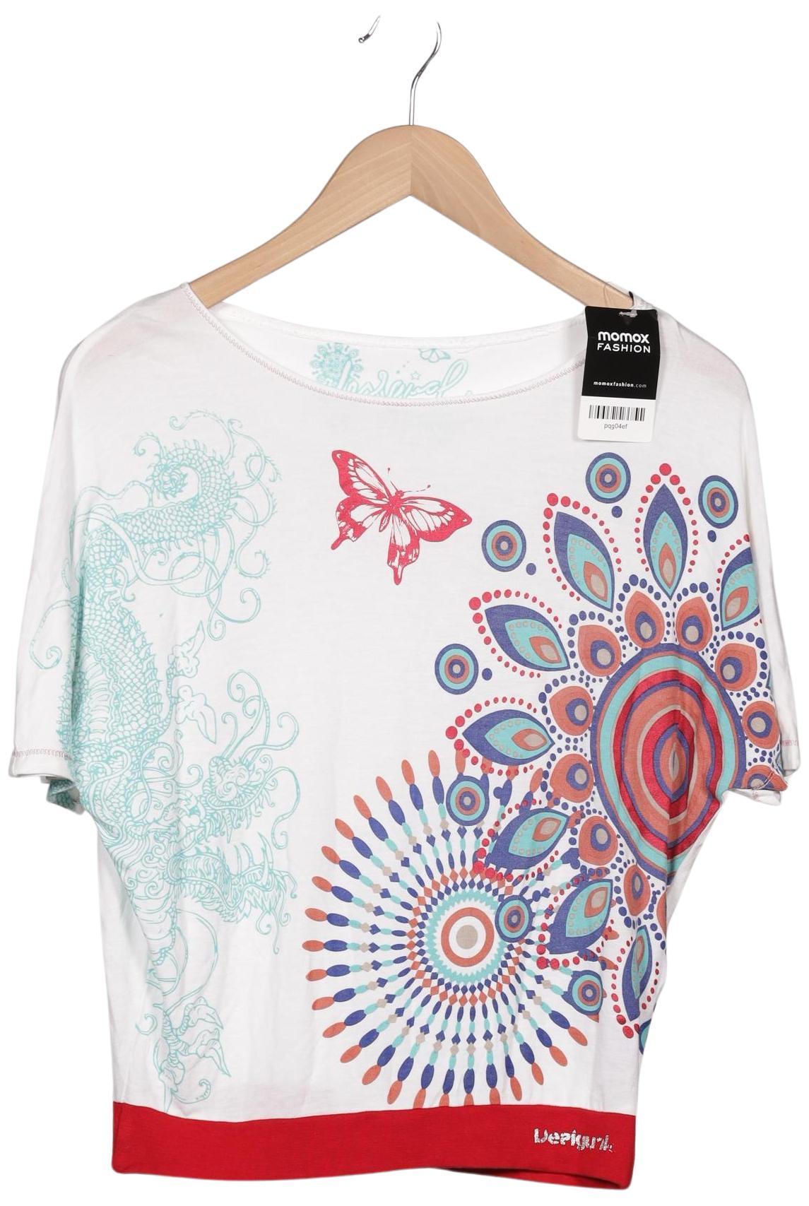 

Desigual Damen T-Shirt, weiß, Gr. 140