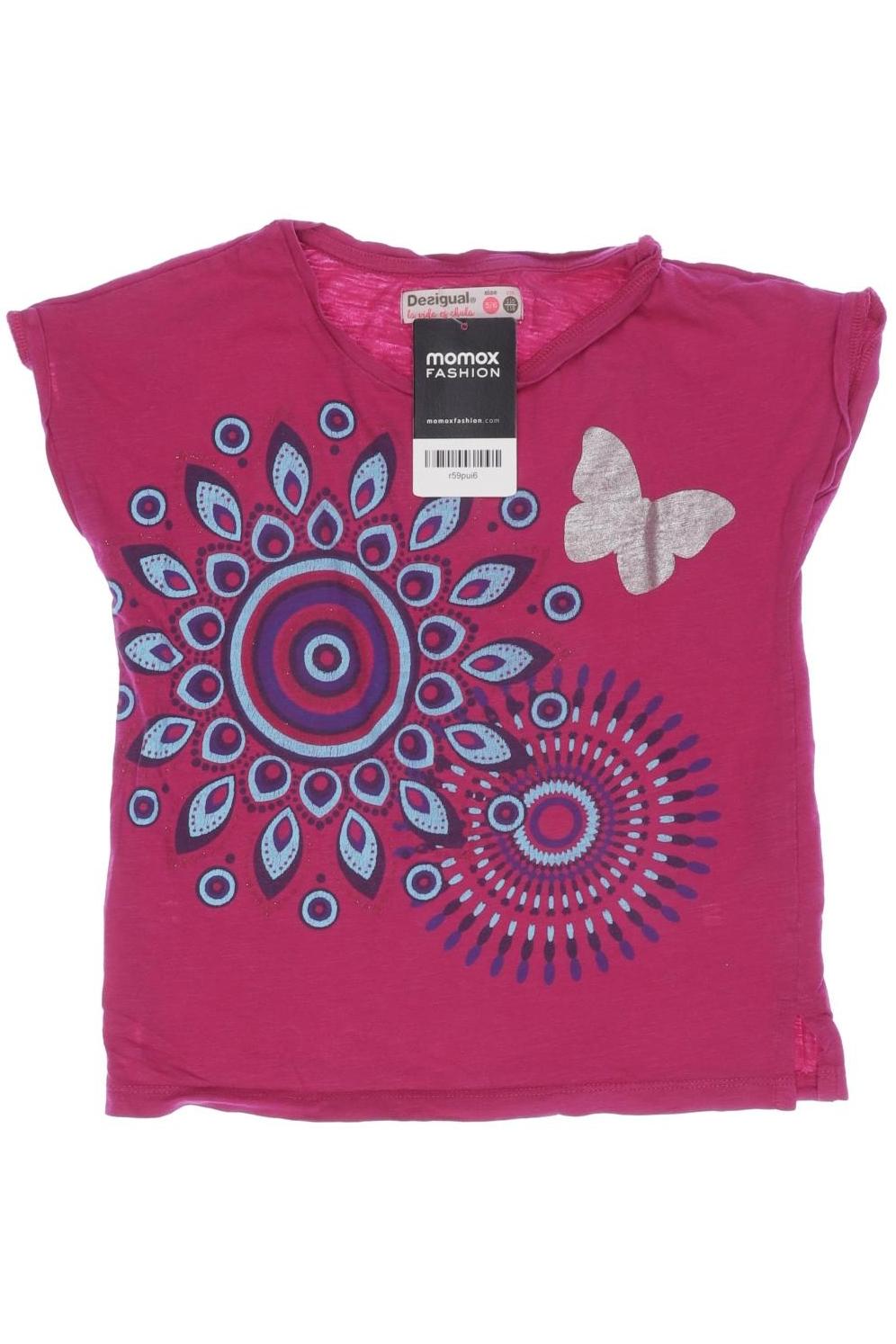 

Desigual Damen T-Shirt, pink, Gr. 110