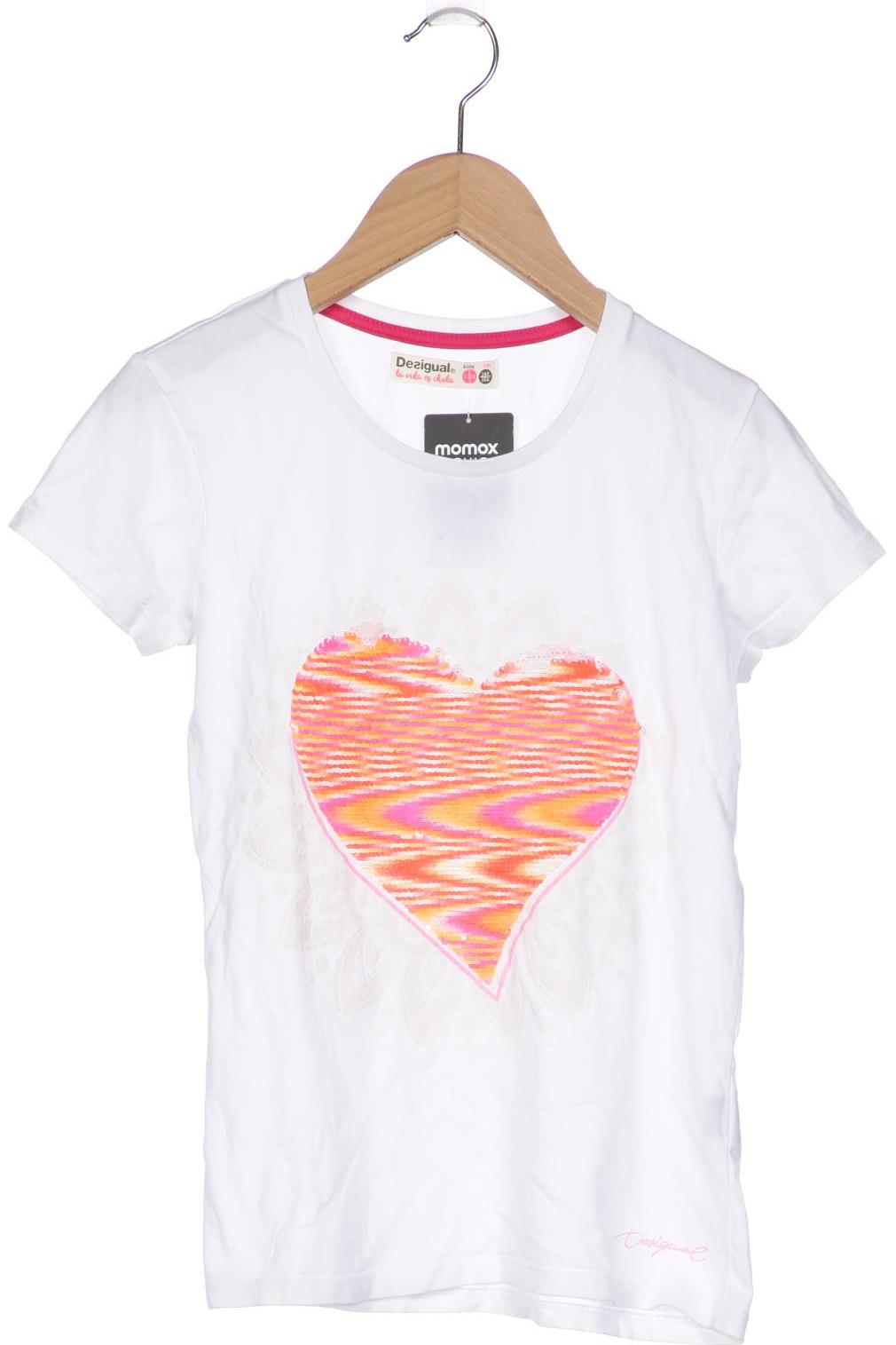 

Desigual Damen T-Shirt, weiß, Gr. 146