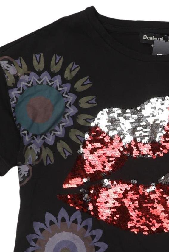 Thumbnail - Desigual Mädchen T-Shirt, schwarz, Gr. 146