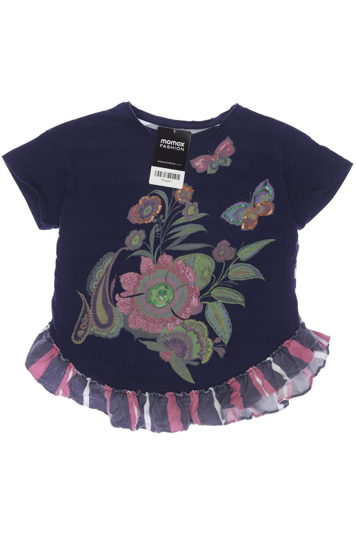 

Desigual Mädchen T-Shirt, marineblau, Gr. 122