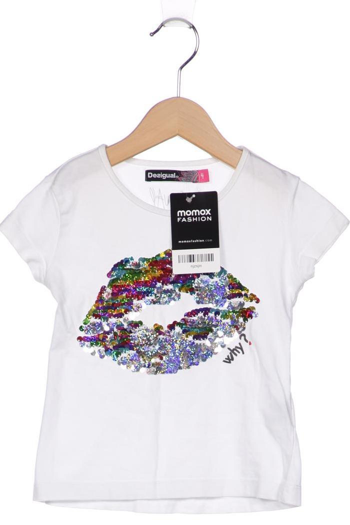 

Desigual Damen T-Shirt, weiß, Gr. 104