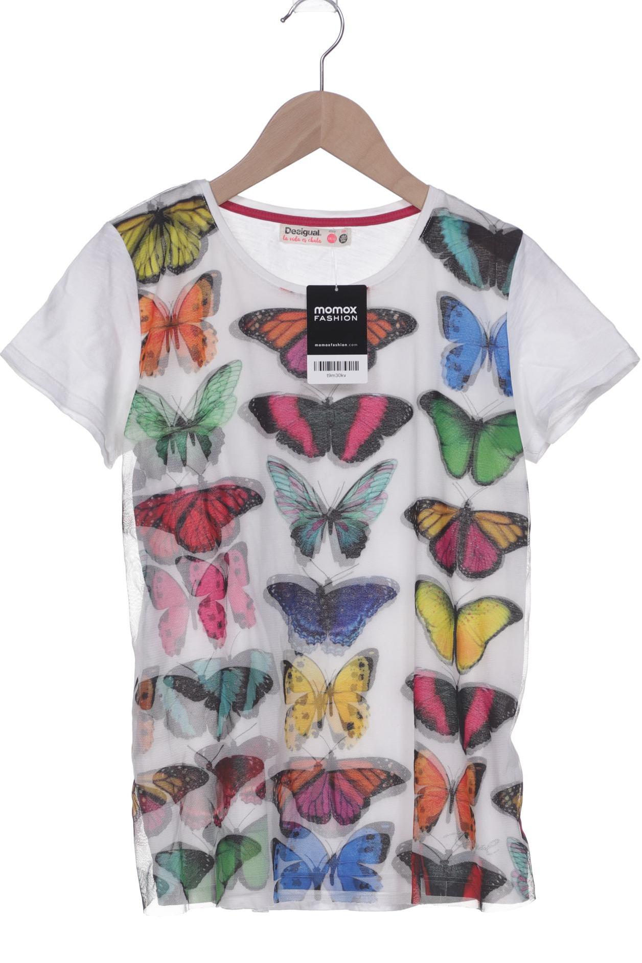 

Desigual Damen T-Shirt, weiß, Gr. 164