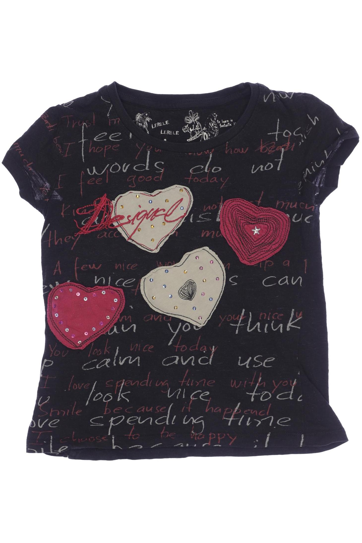 

Desigual Damen T-Shirt, schwarz, Gr. 128