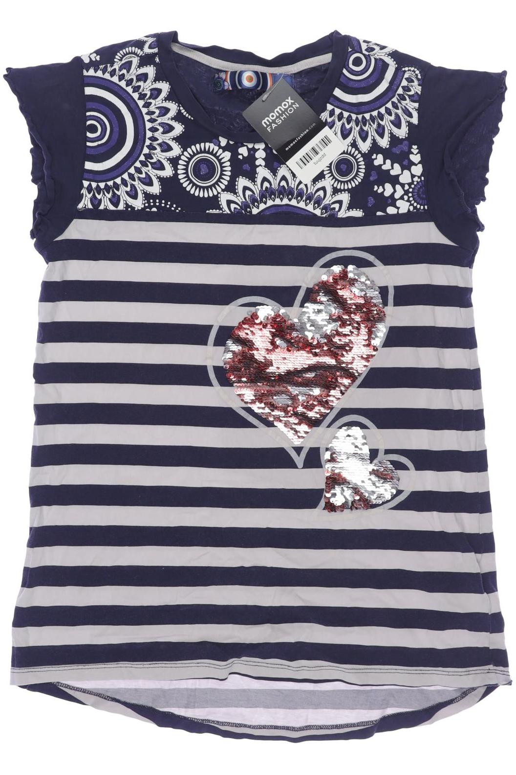 

Desigual Damen T-Shirt, marineblau, Gr. 164