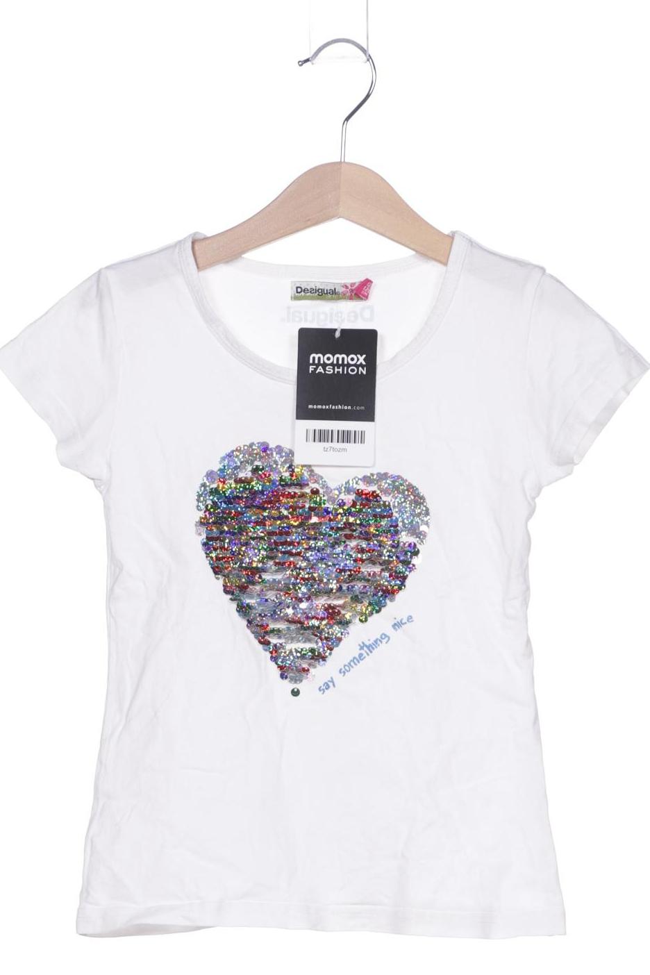 

Desigual Damen T-Shirt, weiß, Gr. 122