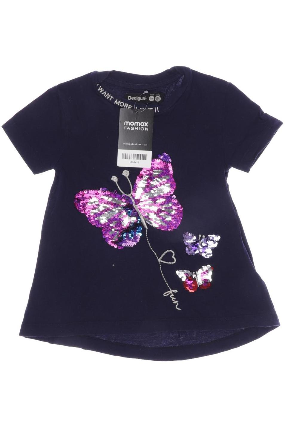 

Desigual Mädchen T-Shirt, marineblau, Gr. 98