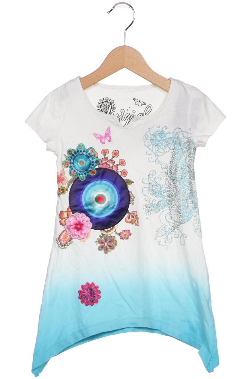 

Desigual Damen T-Shirt, weiß, Gr. 104