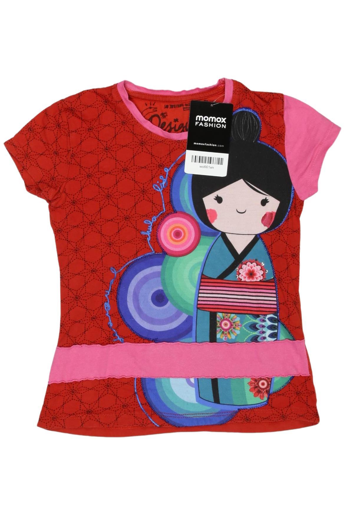 

Desigual Damen T-Shirt, rot, Gr. 116
