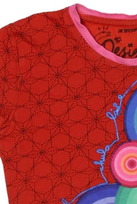 Thumbnail - Desigual Mädchen T-Shirt, rot, Gr. 116