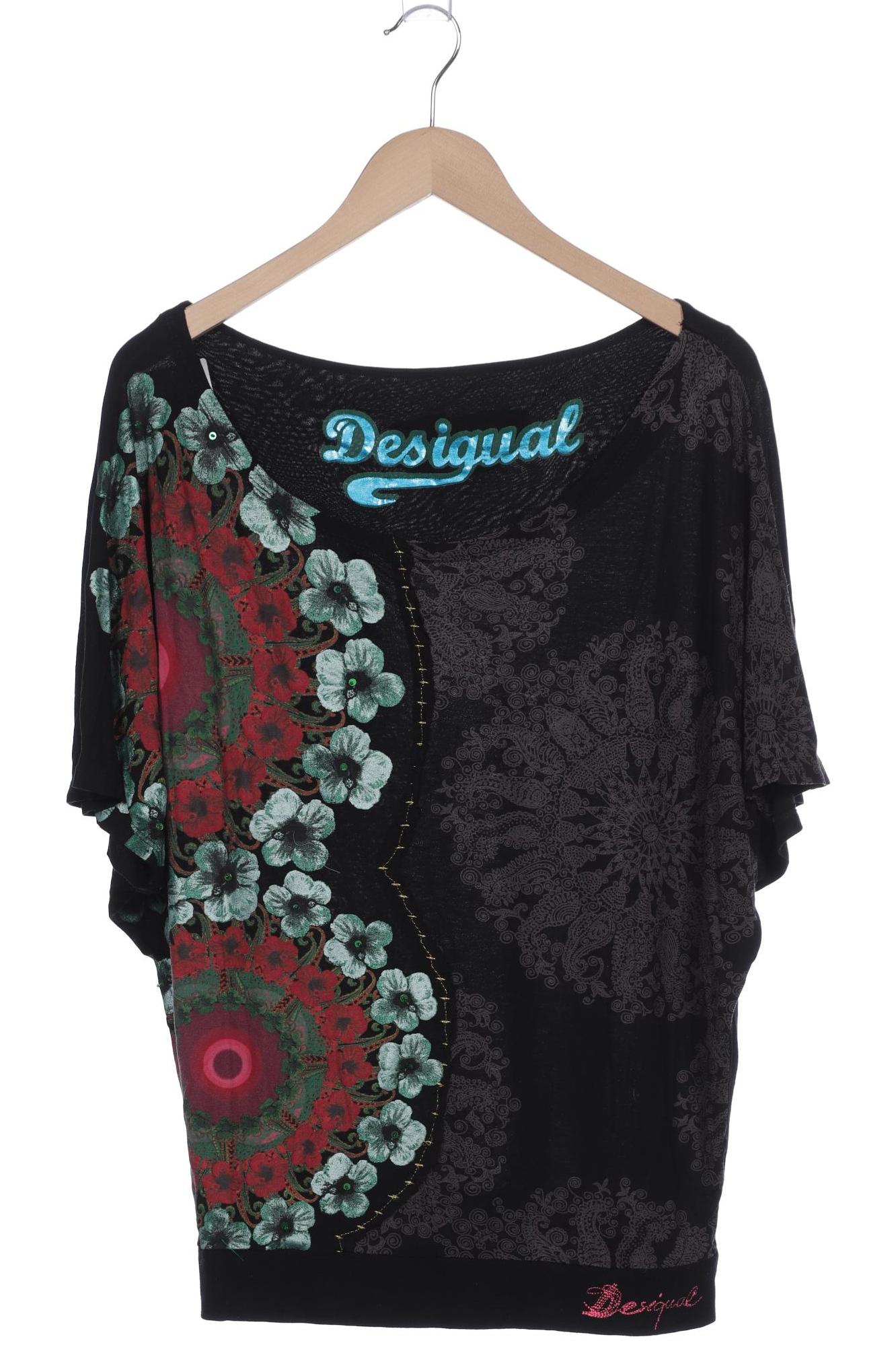 

Desigual Damen T-Shirt, schwarz, Gr. 158