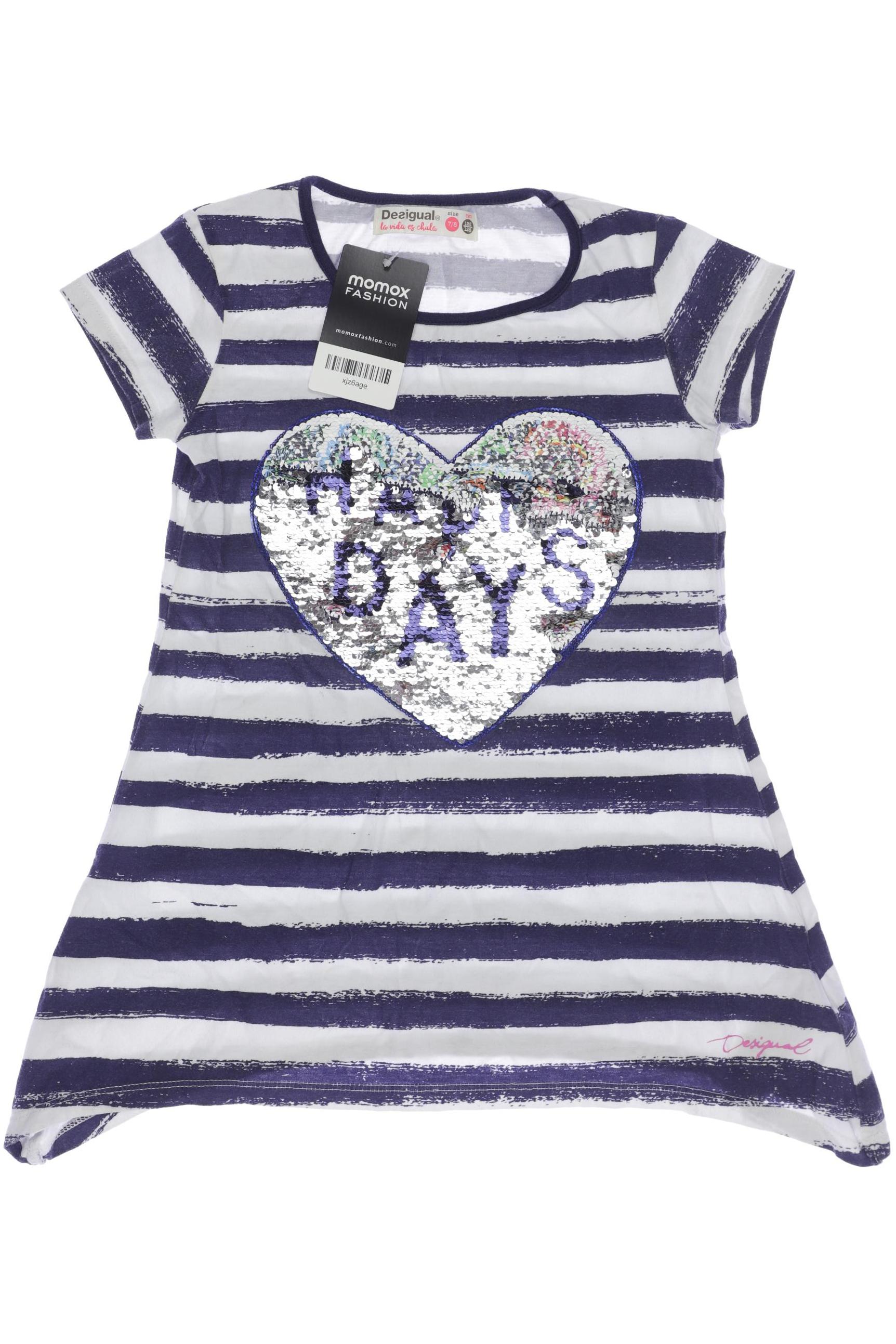 

Desigual Damen T-Shirt, marineblau, Gr. 122