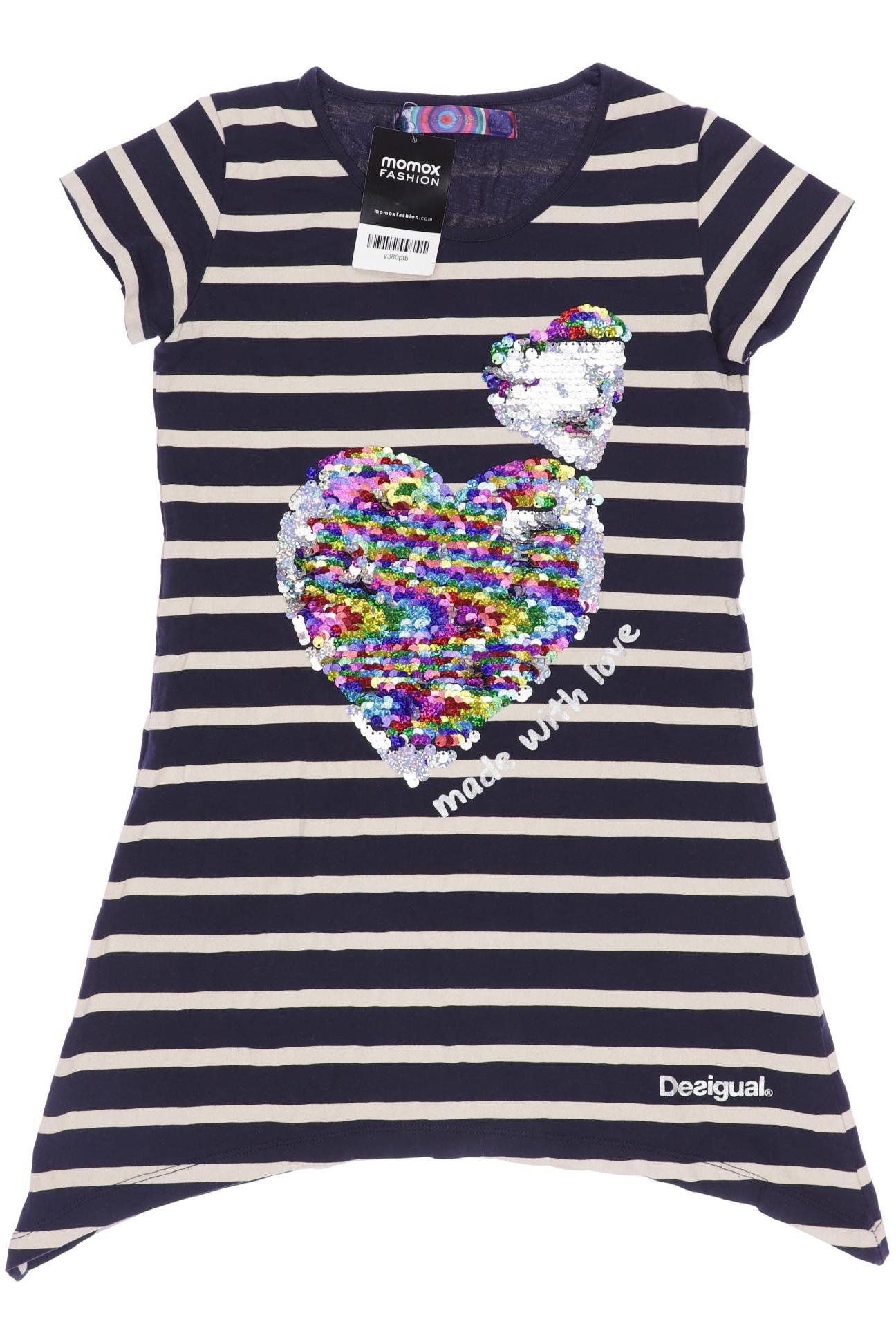 

Desigual Damen T-Shirt, marineblau, Gr. 152