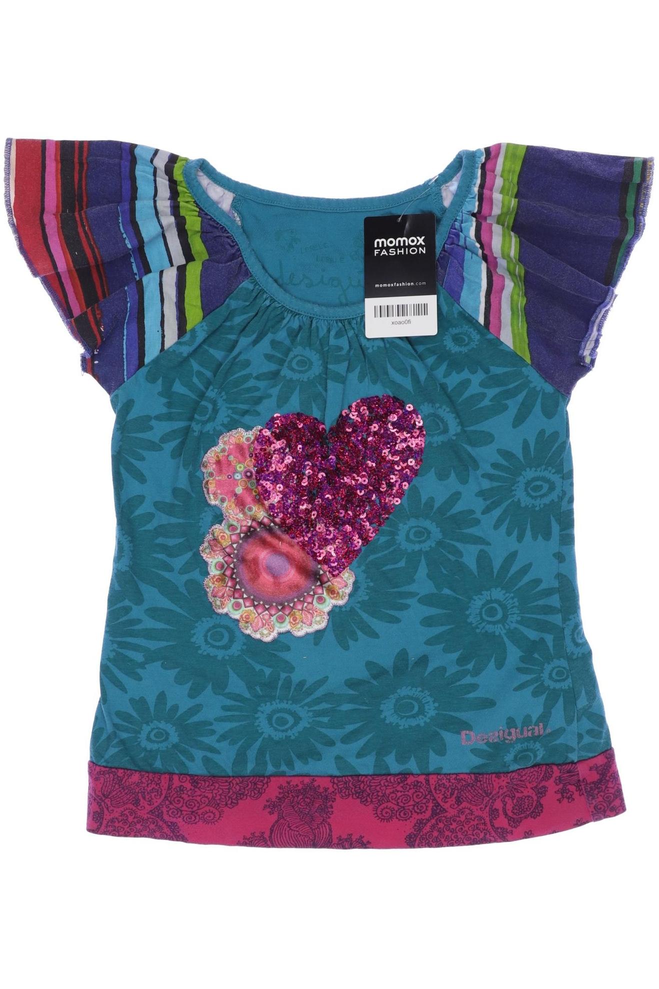 

Desigual Damen T-Shirt, türkis, Gr. 128