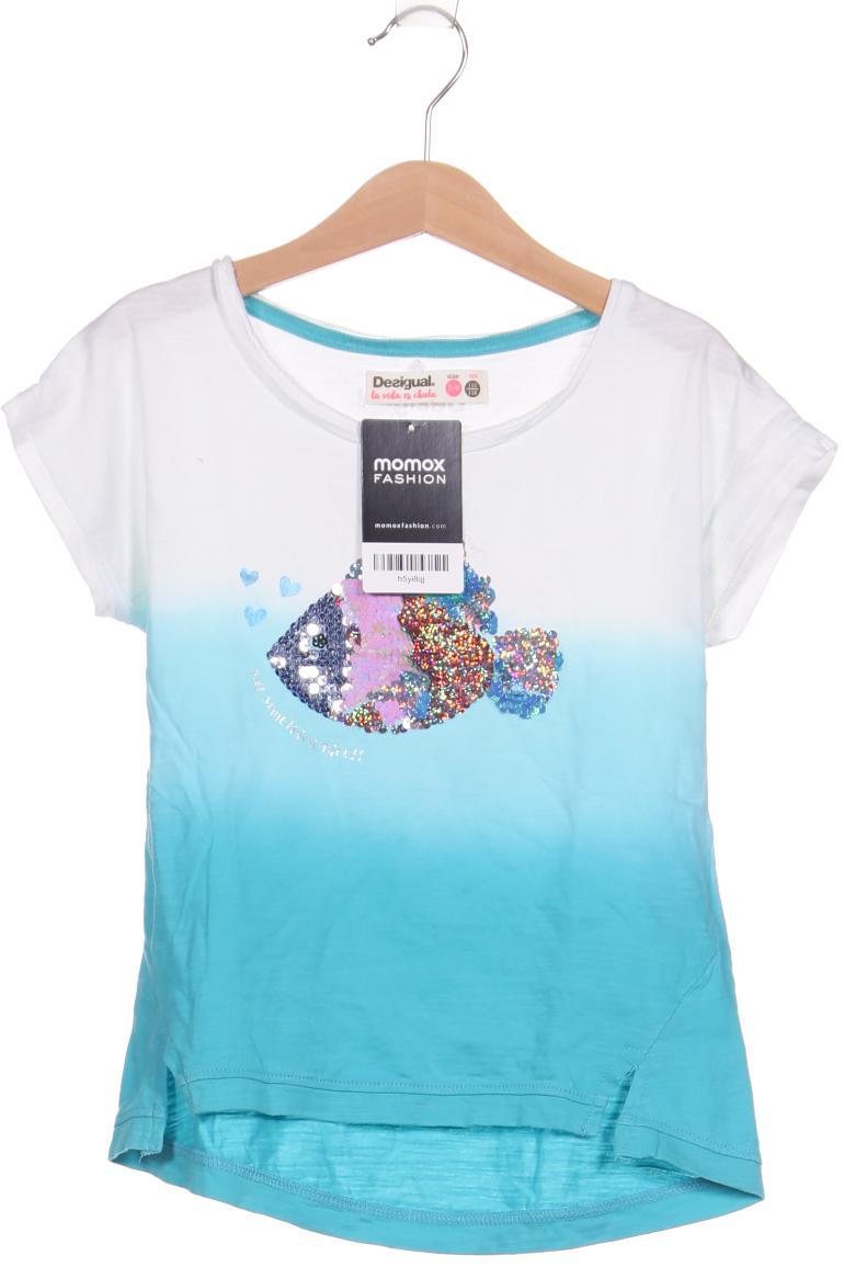 

Desigual Damen T-Shirt, blau, Gr. 110