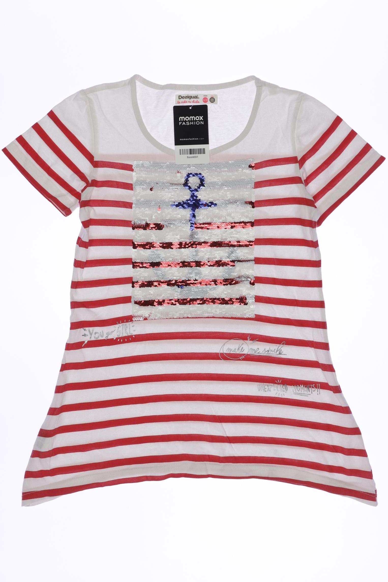 

Desigual Damen T-Shirt, weiß, Gr. 146