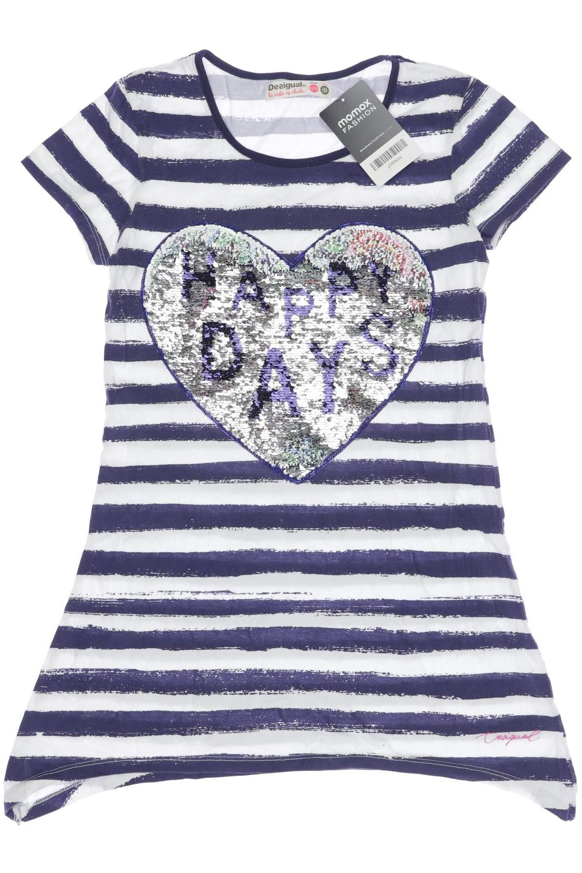

Desigual Damen T-Shirt, marineblau, Gr. 146