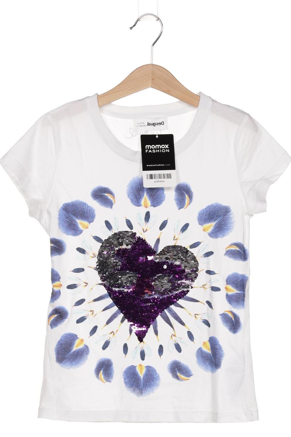 

Desigual Damen T-Shirt, weiß, Gr. 134