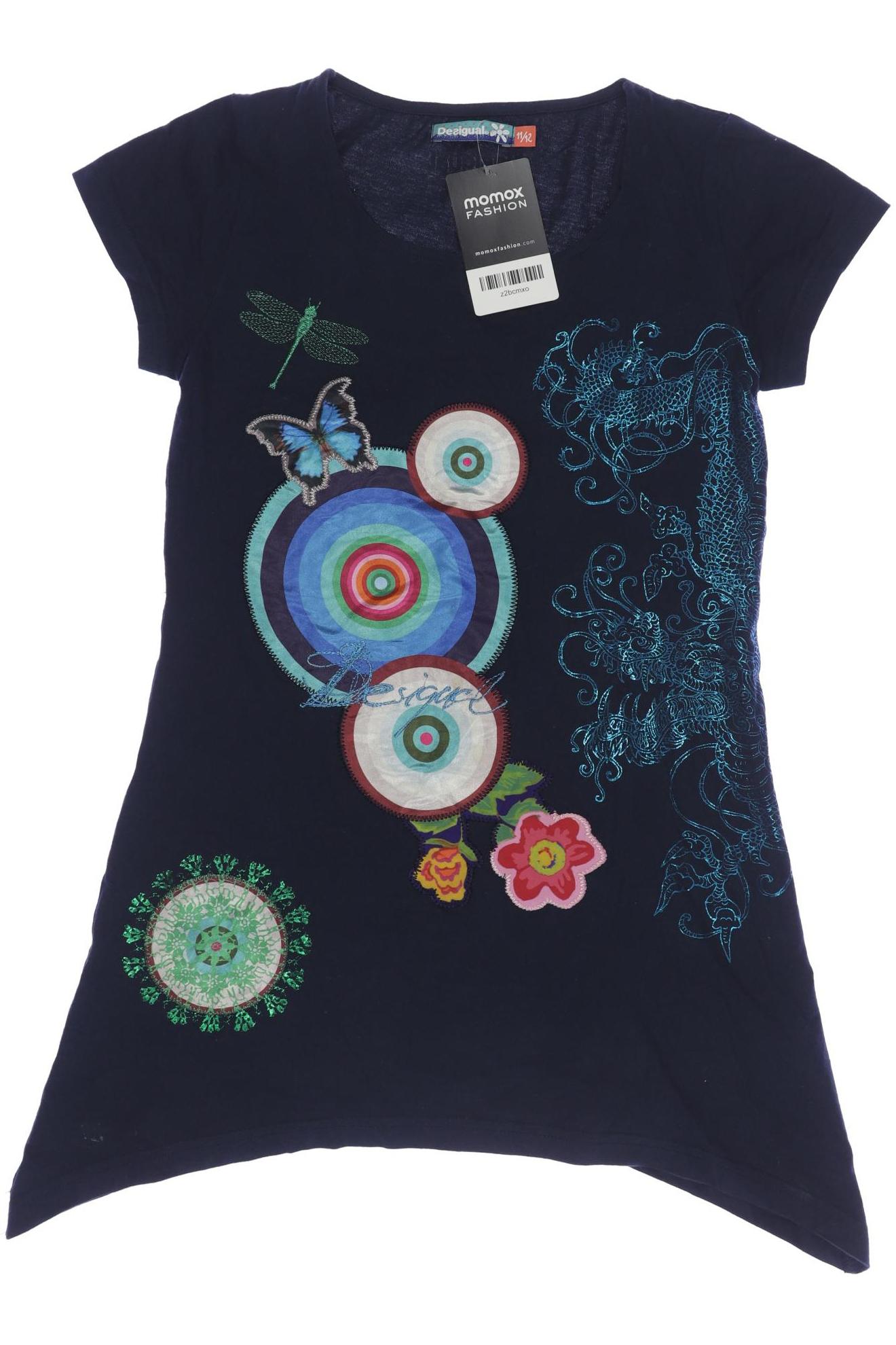 

Desigual Damen T-Shirt, türkis, Gr. 152