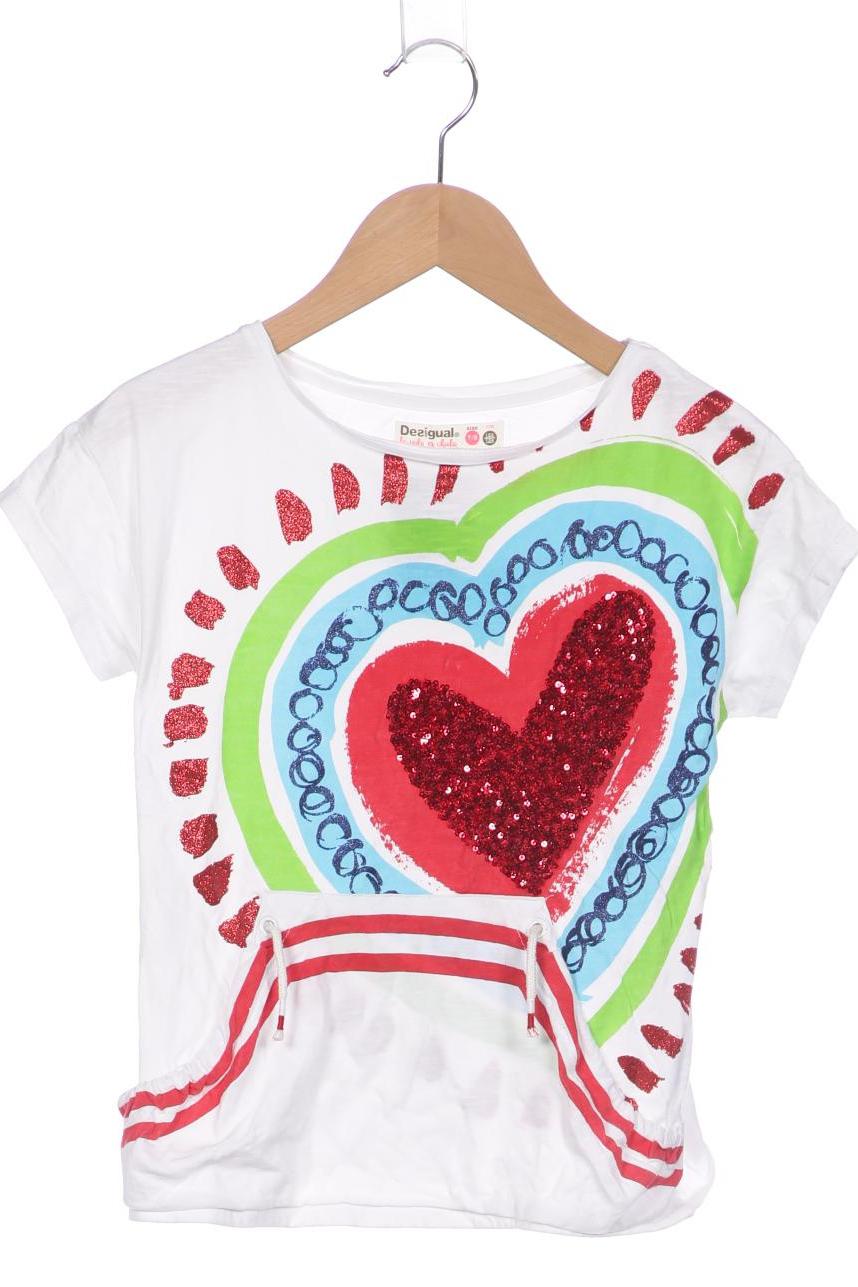 

Desigual Mädchen T-Shirt, weiß