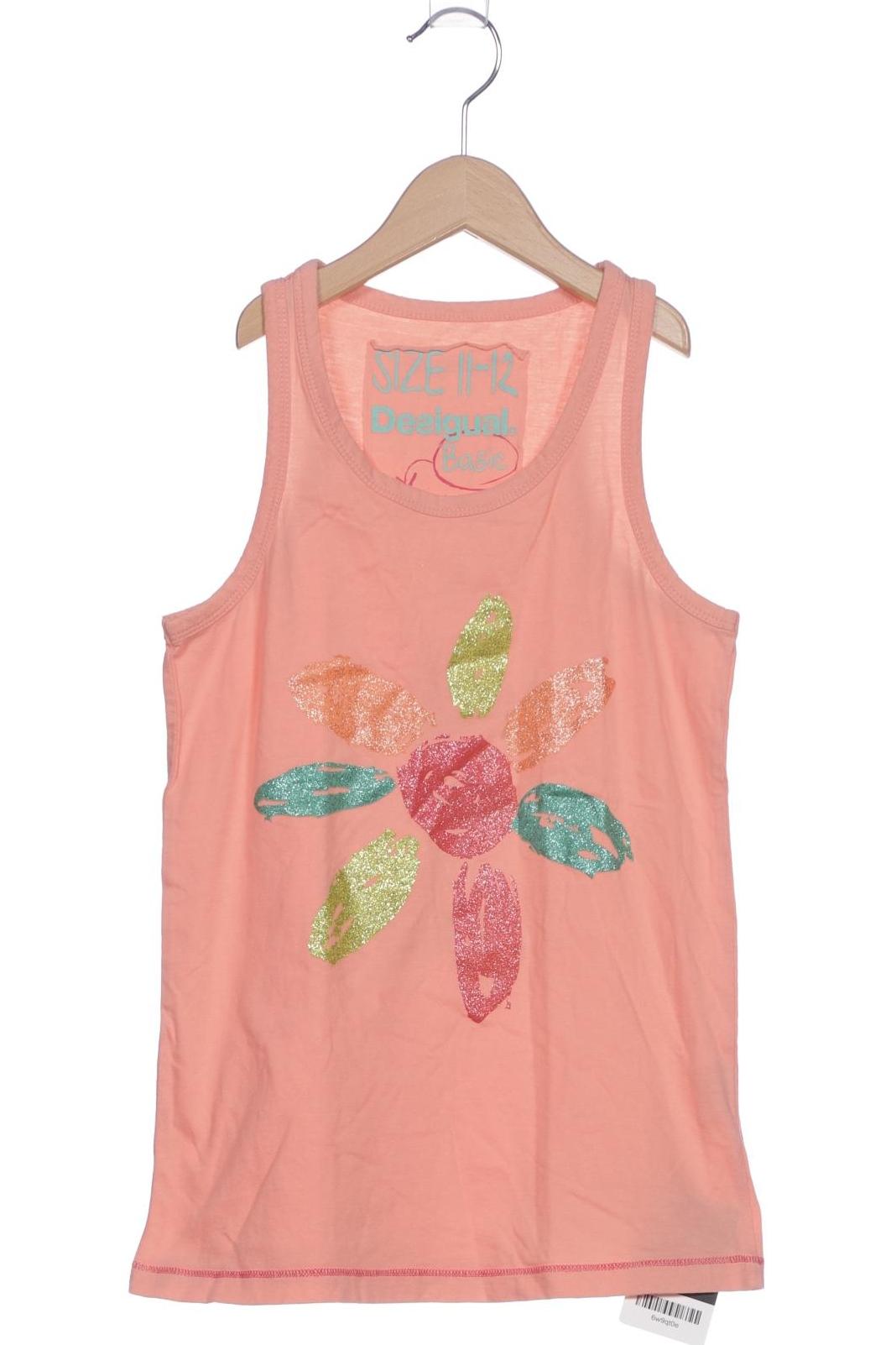 

Desigual Damen Top, orange, Gr. 152