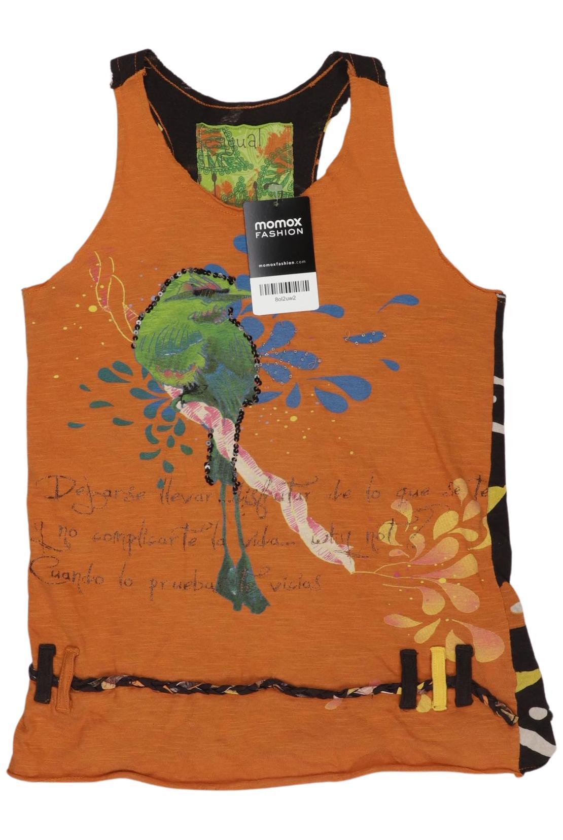 

Desigual Damen Top, orange, Gr. 152