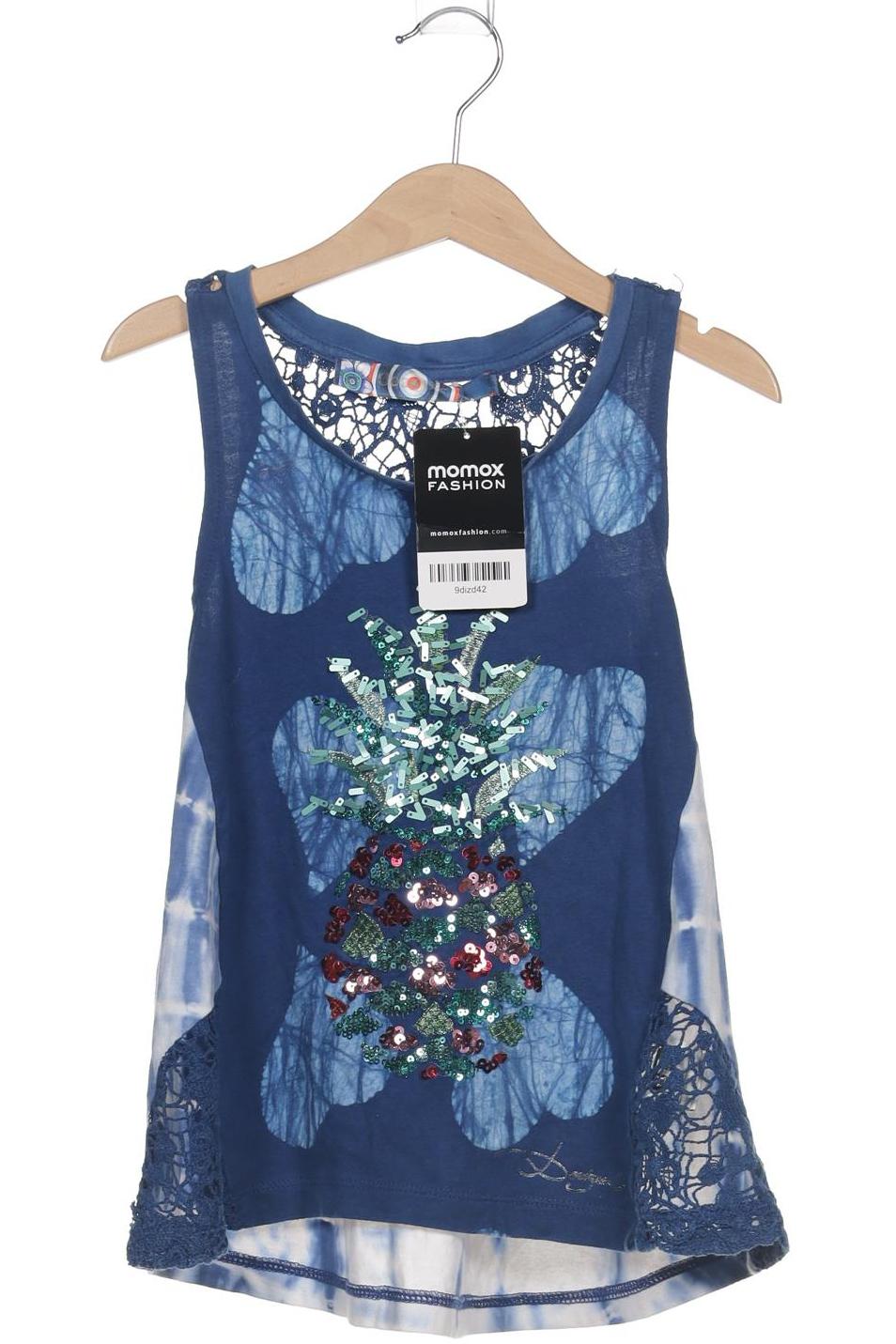 

Desigual Damen Top, blau, Gr. 128