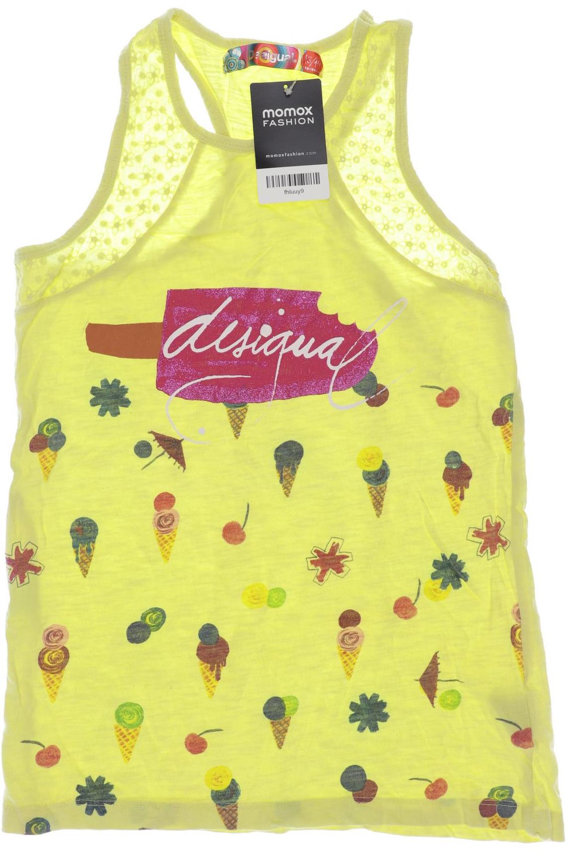 

Desigual Damen Top, gelb, Gr. 164