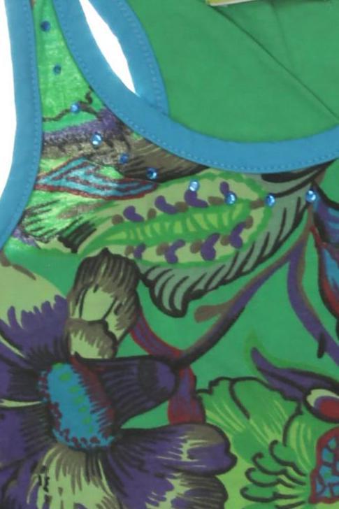 Thumbnail - Desigual Mädchen Top, grün, Gr. 110