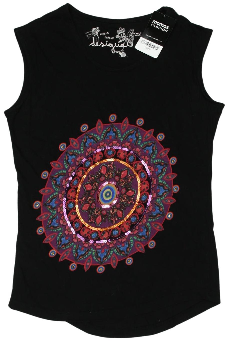 

Desigual Damen Top, schwarz, Gr. 164