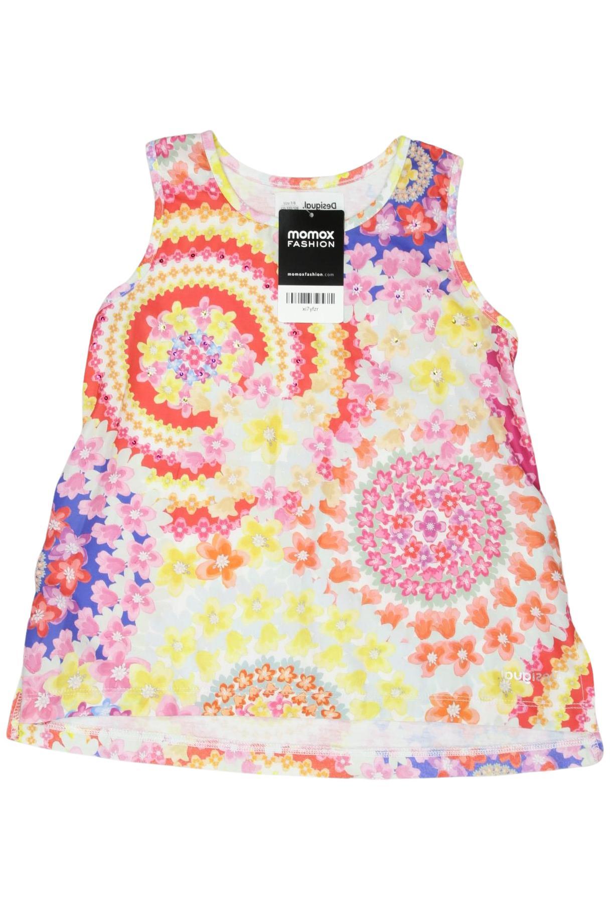 

Desigual Damen Top, mehrfarbig, Gr. 128
