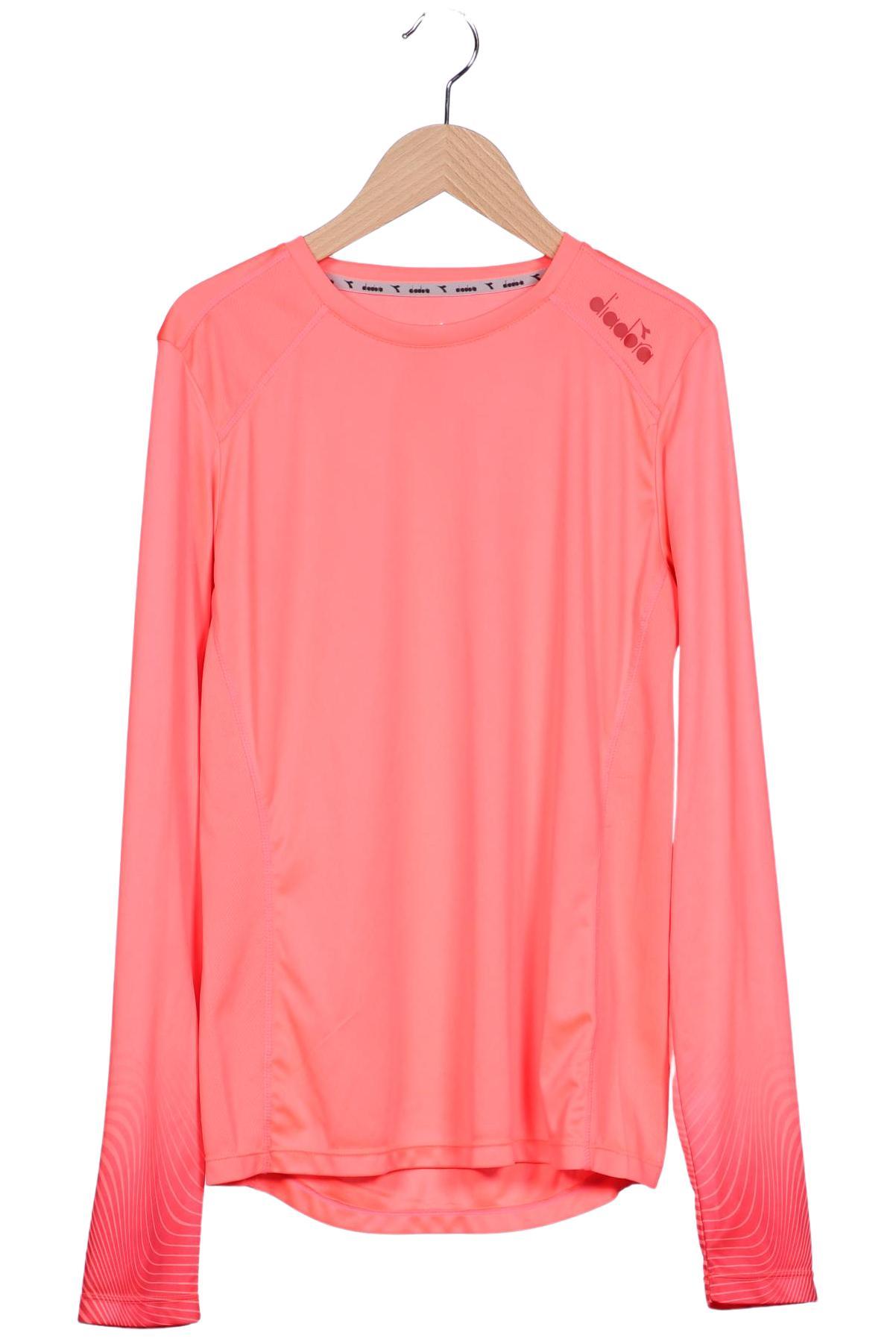

Diadora Damen Langarmshirt, neon, Gr. 38