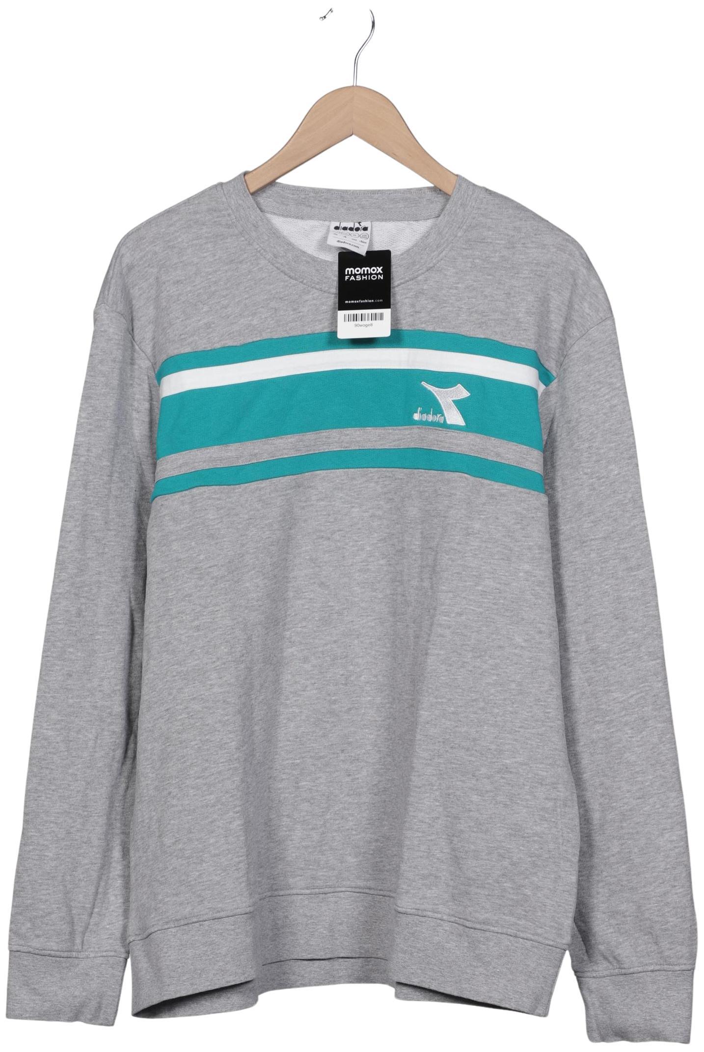 

Diadora Herren Sweatshirt, grau, Gr. 56