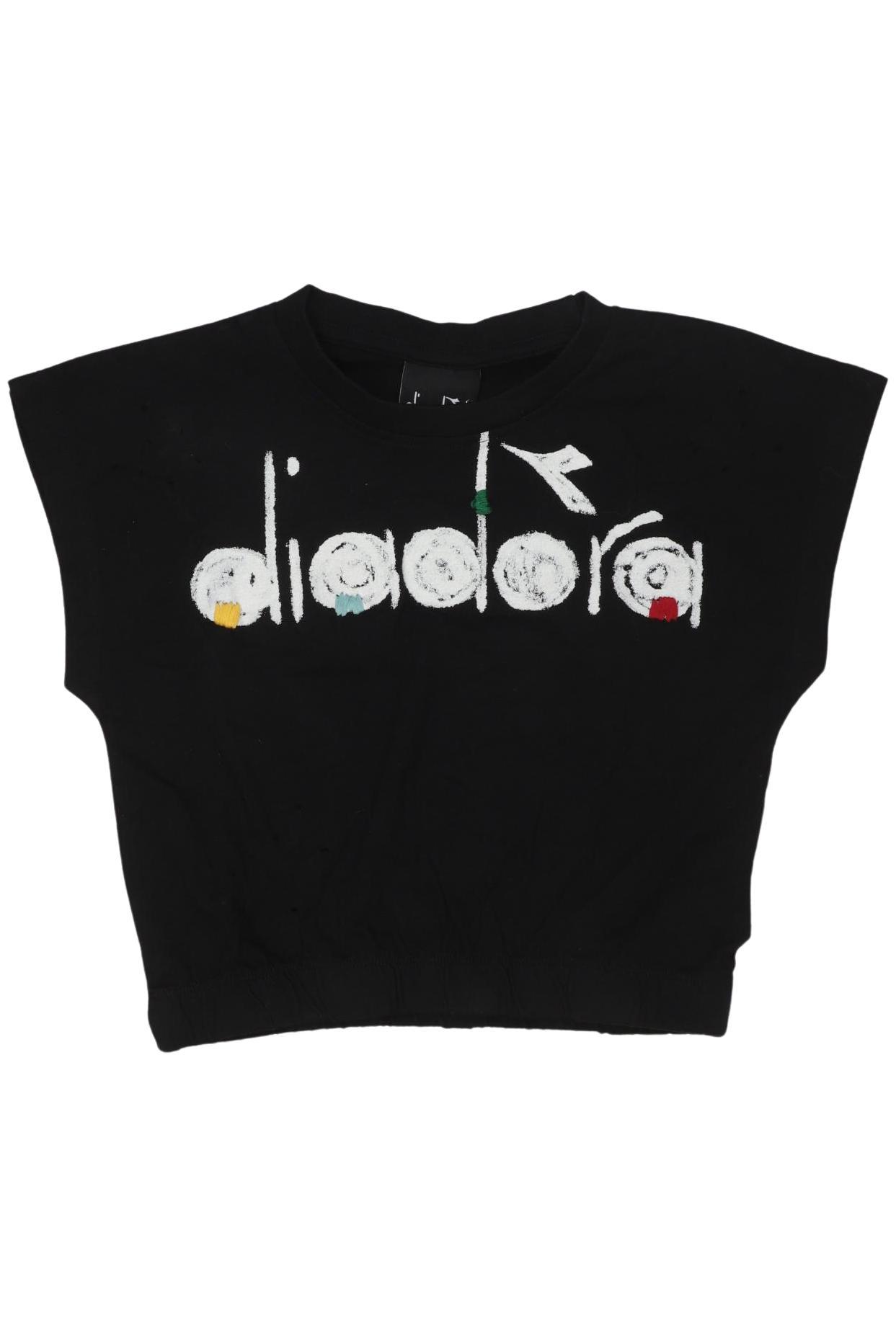 

Diadora Mädchen T-Shirt, schwarz, Gr. 8