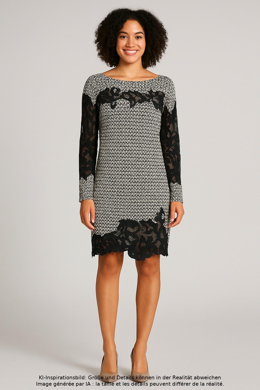 

Diane VON Furstenberg Damen Kleid, mehrfarbig, Gr. 10