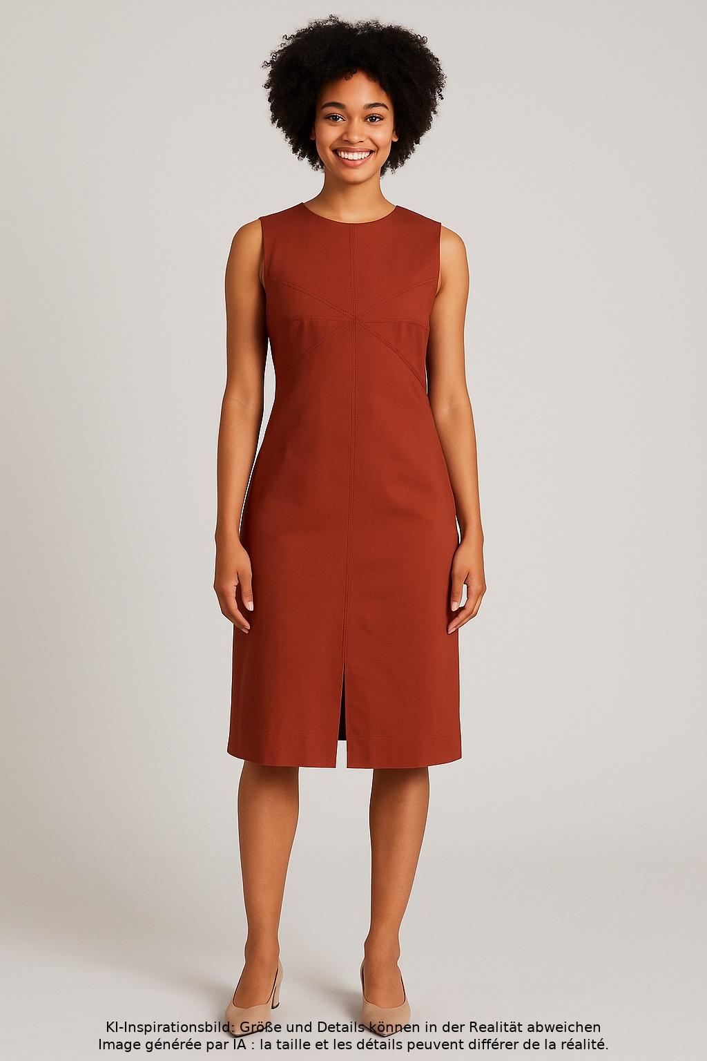 

Diane VON Furstenberg Damen Kleid, braun, Gr. 6