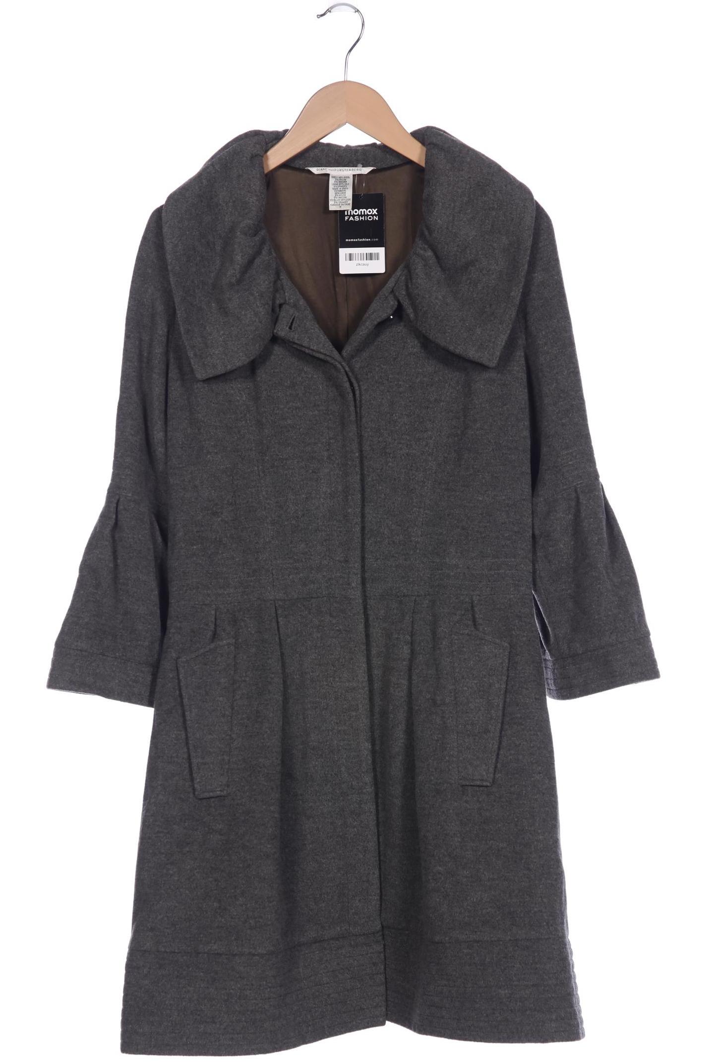 

Diane VON Furstenberg Damen Mantel, grau, Gr. 12
