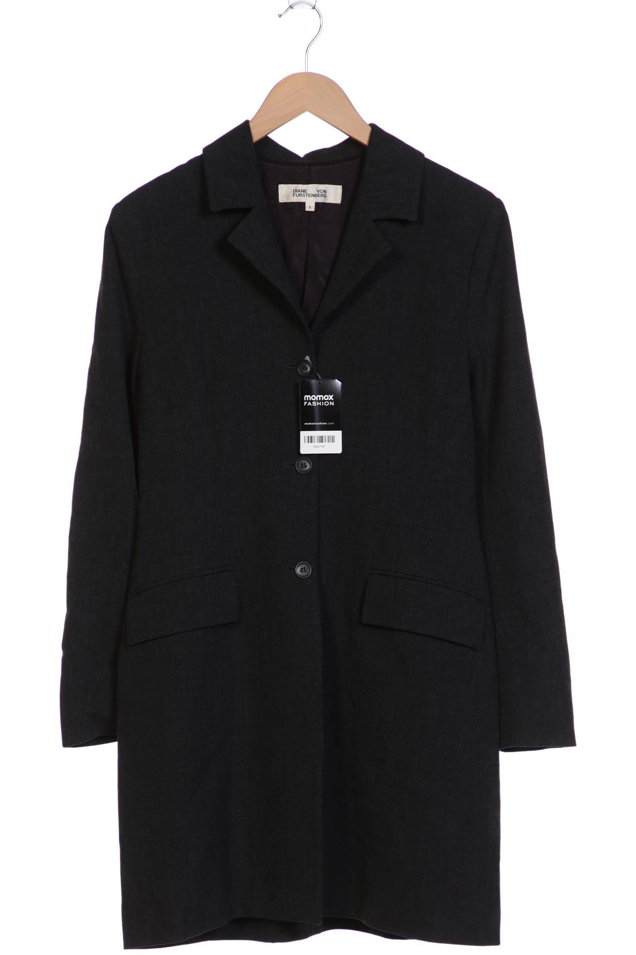 

Diane VON Furstenberg Damen Mantel, grau, Gr. 6