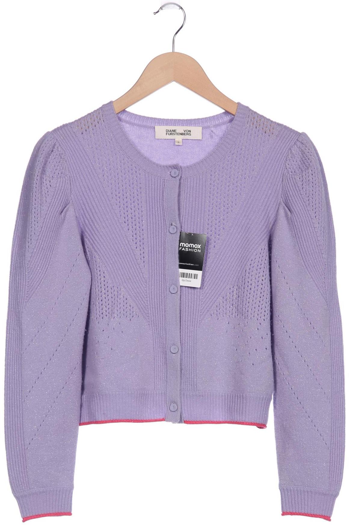 

Diane VON Furstenberg Damen Strickjacke, flieder, Gr. 42