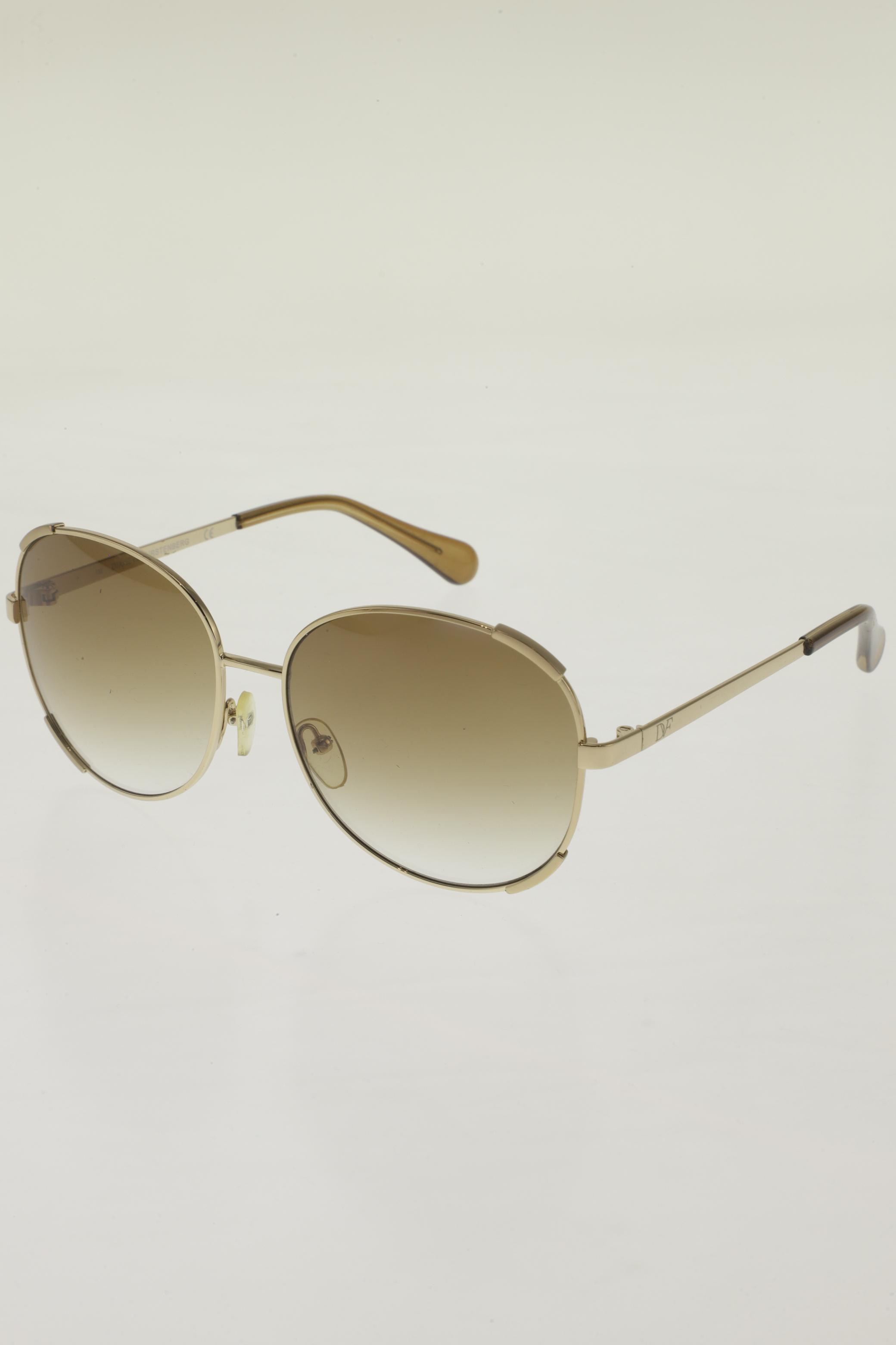 

DIANE VON FURSTENBERG Damen Sonnenbrille, gold