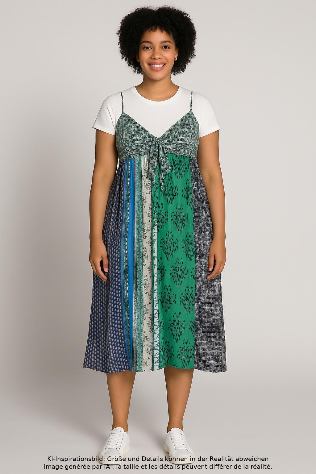 

Diane VON Furstenberg Damen Kleid, mehrfarbig, Gr. 14