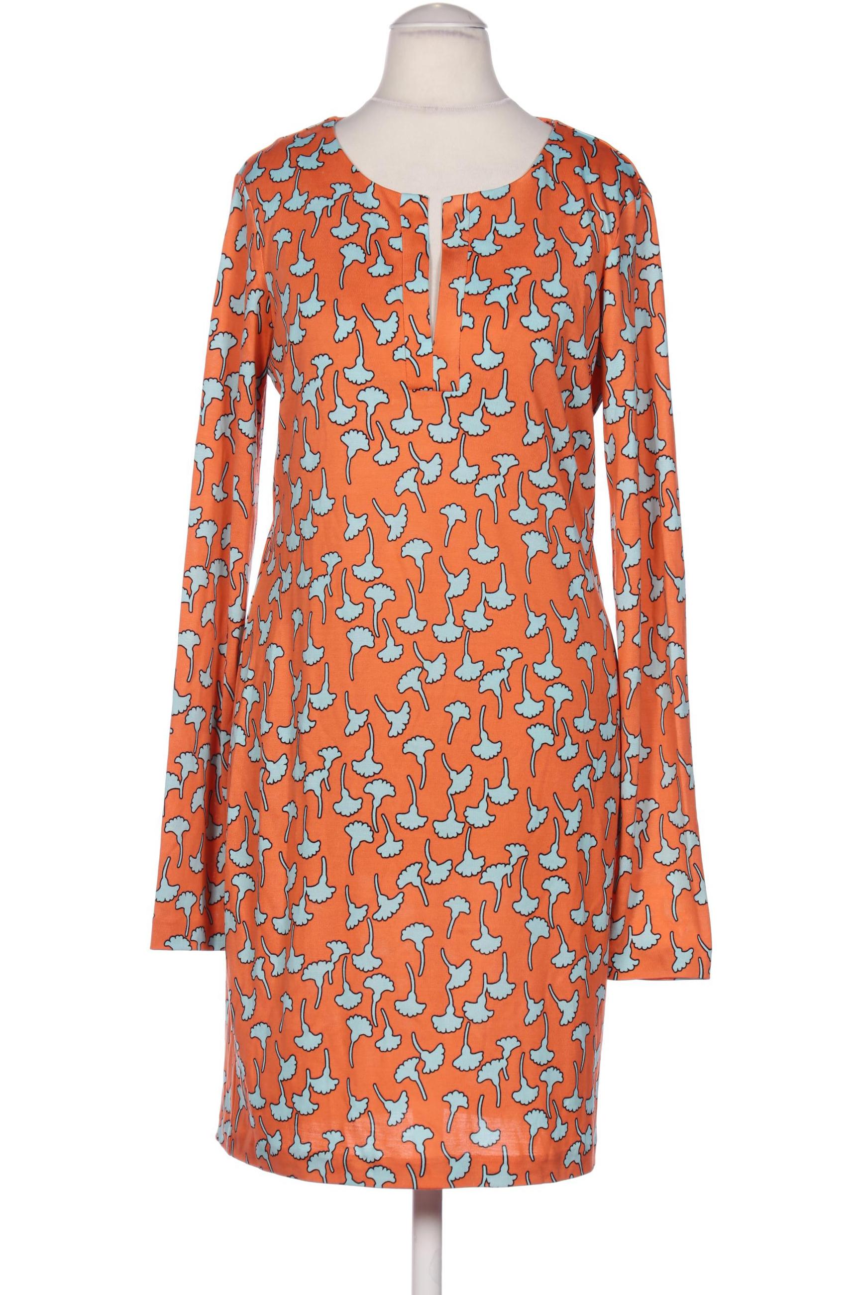 

Diane VON Furstenberg Damen Kleid, orange, Gr. 4