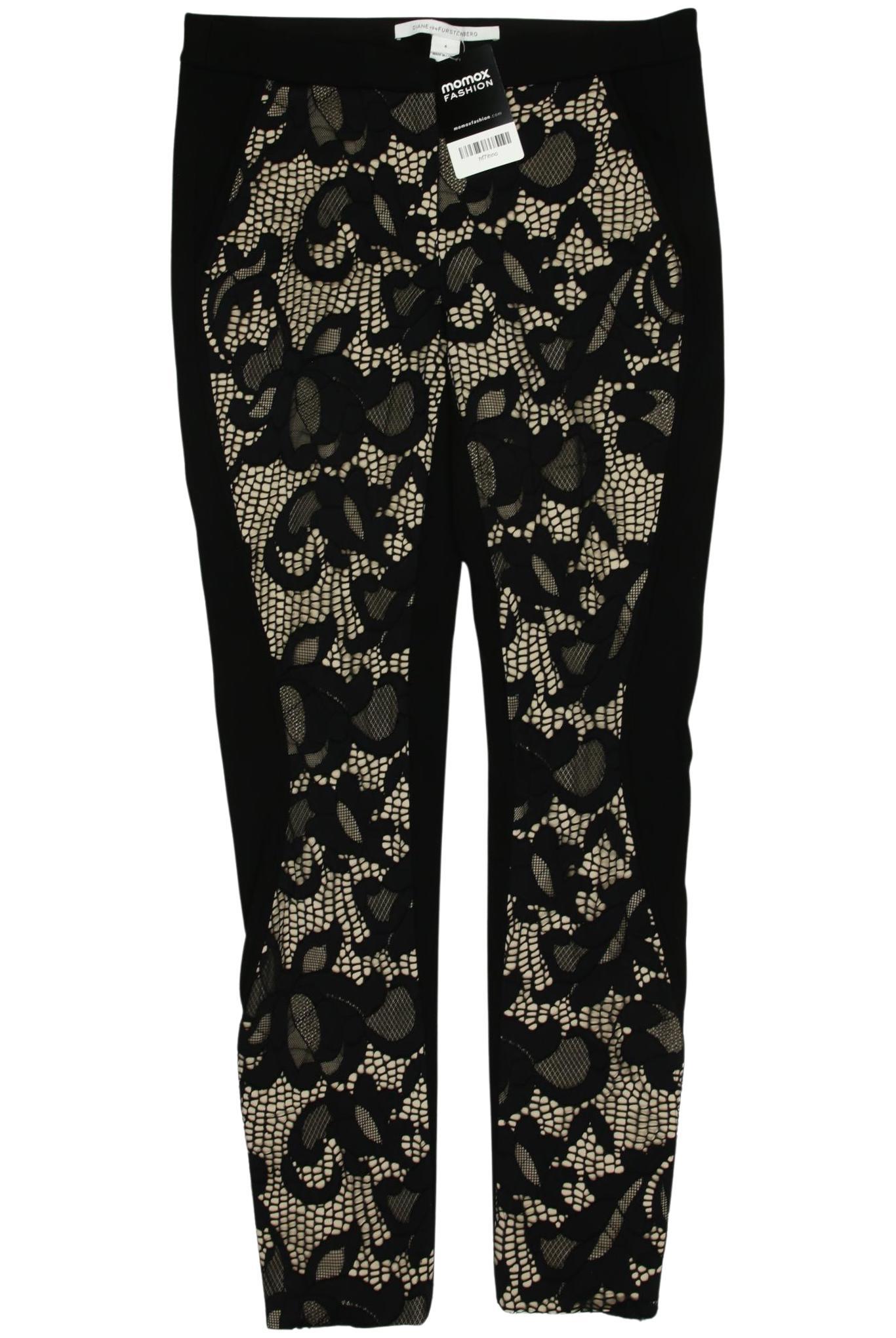 

Diane VON Furstenberg Damen Stoffhose, schwarz, Gr. 4