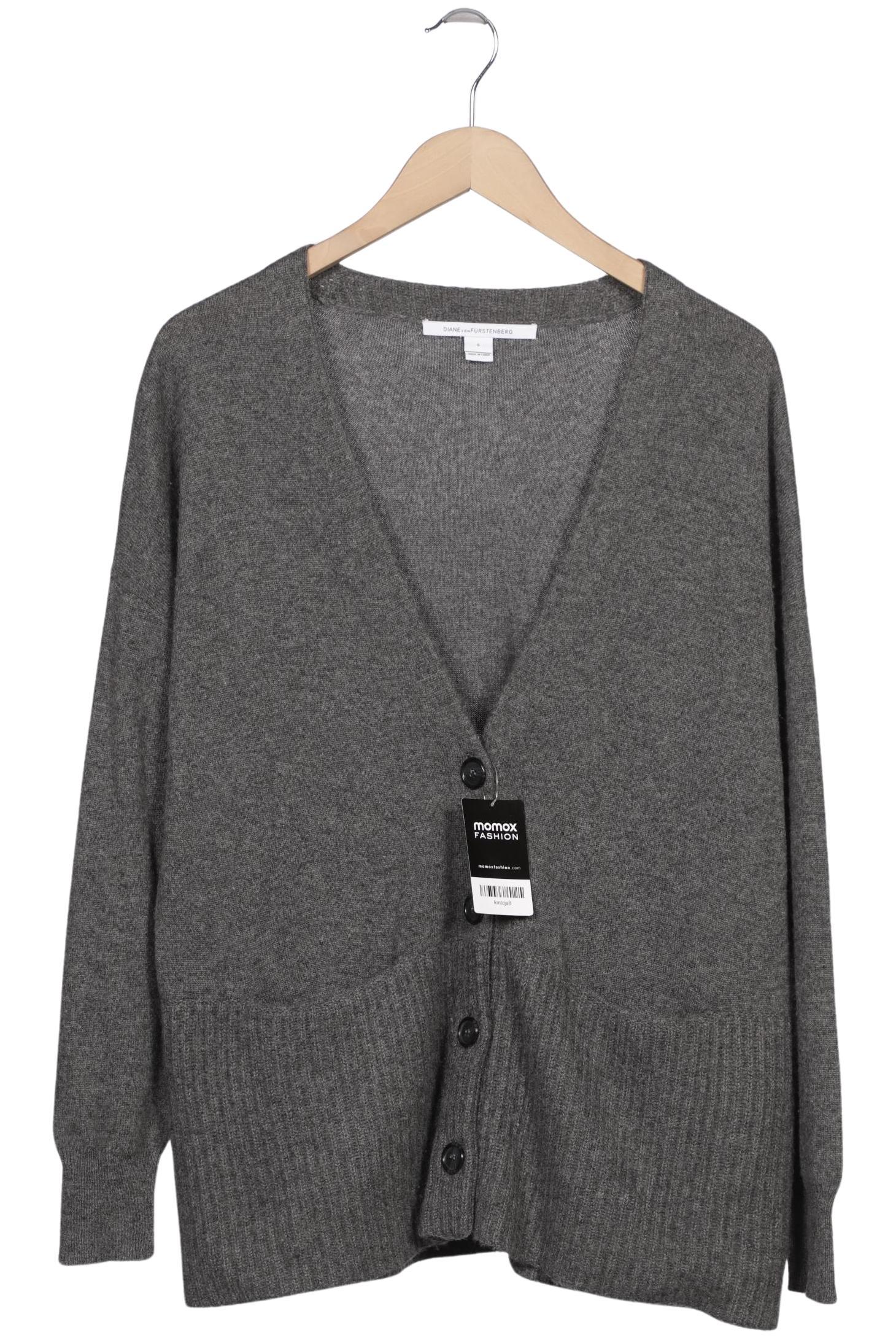 

Diane VON Furstenberg Damen Strickjacke, grau, Gr. 36