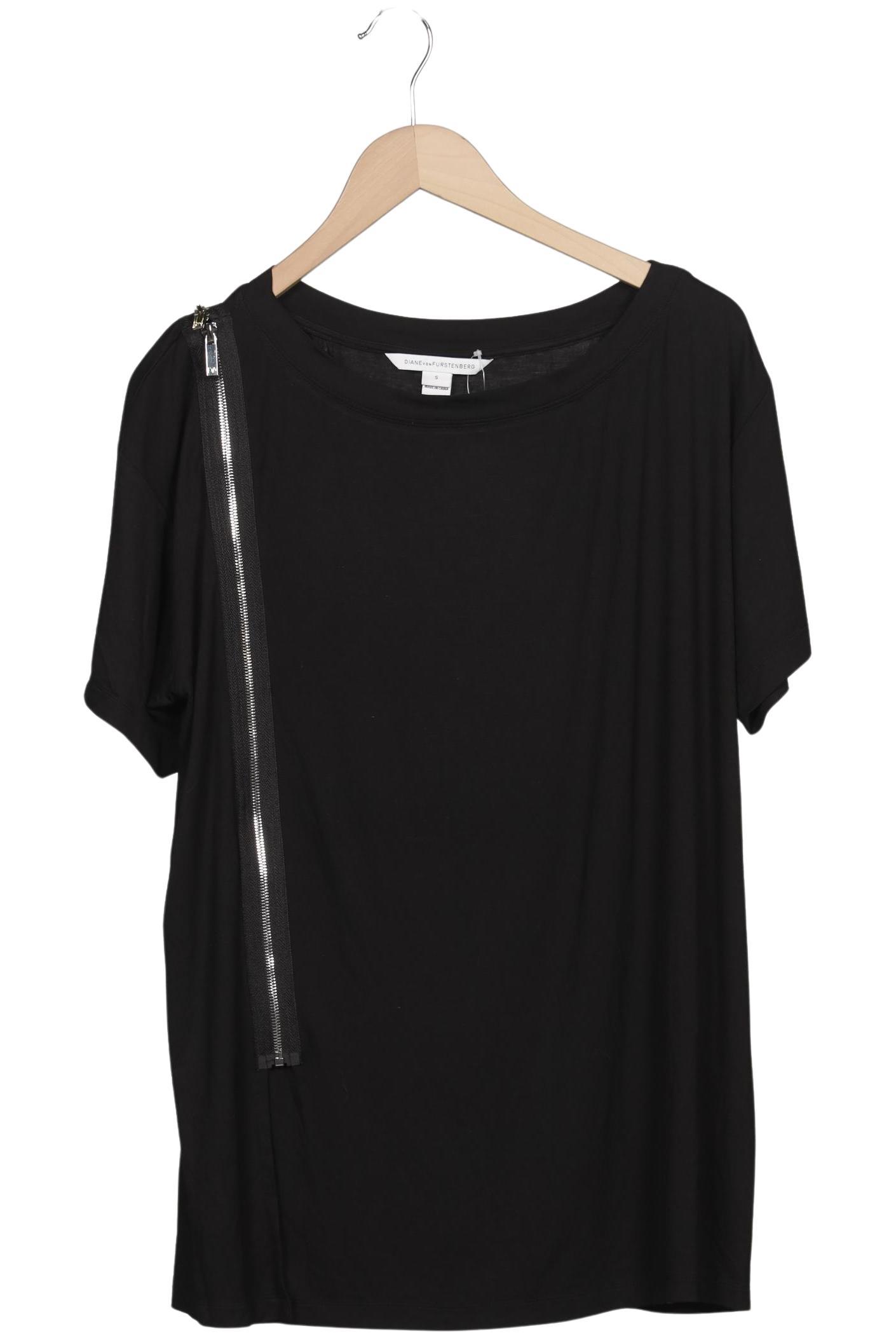 

Diane VON Furstenberg Damen T-Shirt, schwarz, Gr. 36