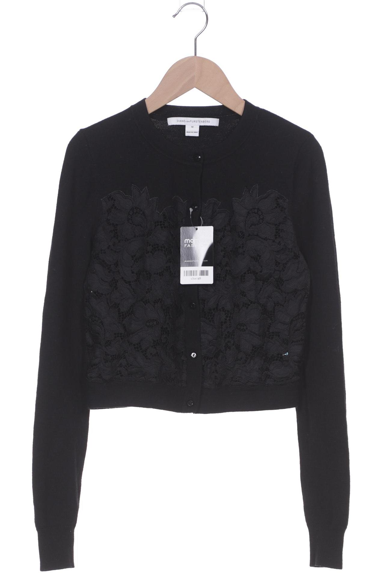 

Diane VON Furstenberg Damen Strickjacke, schwarz, Gr. 38