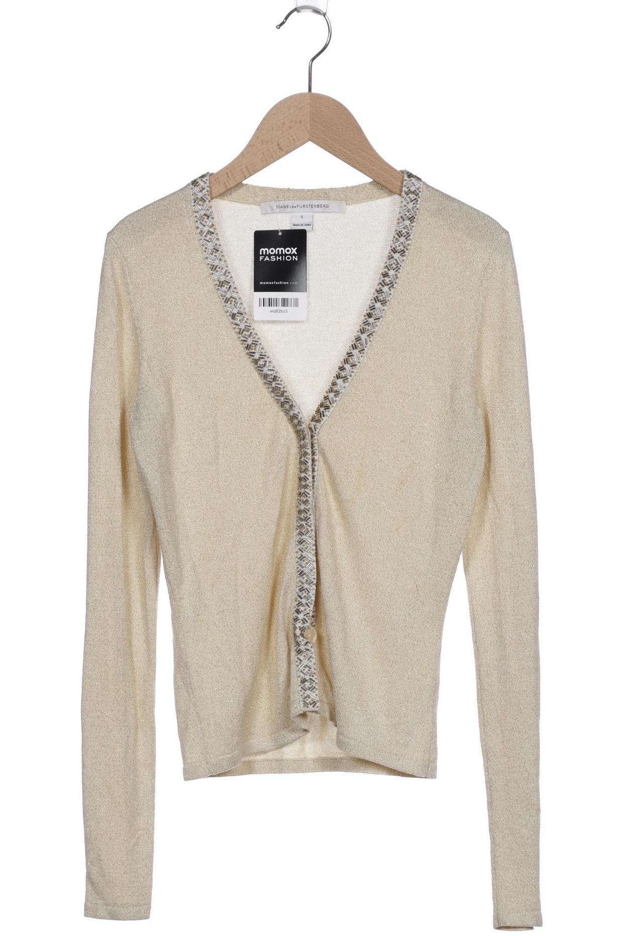 

Diane VON Furstenberg Damen Strickjacke, beige, Gr. 36