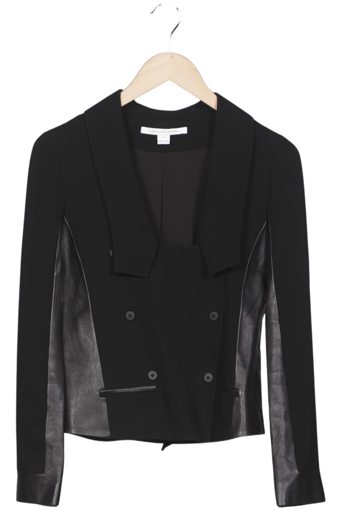 

Diane VON Furstenberg Damen Strickjacke, schwarz, Gr. 2